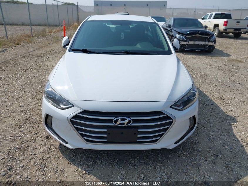 2017 Hyundai Elantra VIN: KMHD84LFXHU190326 Lot: 12071369