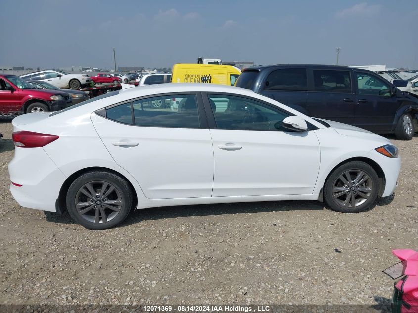 2017 Hyundai Elantra VIN: KMHD84LFXHU190326 Lot: 12071369