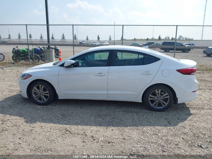 2017 Hyundai Elantra VIN: KMHD84LFXHU190326 Lot: 12071369