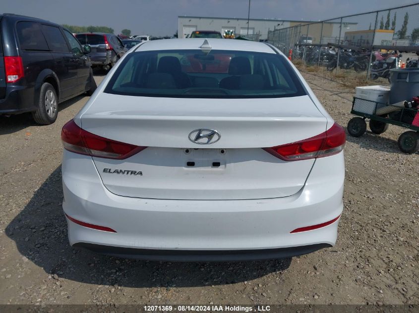 2017 Hyundai Elantra VIN: KMHD84LFXHU190326 Lot: 12071369