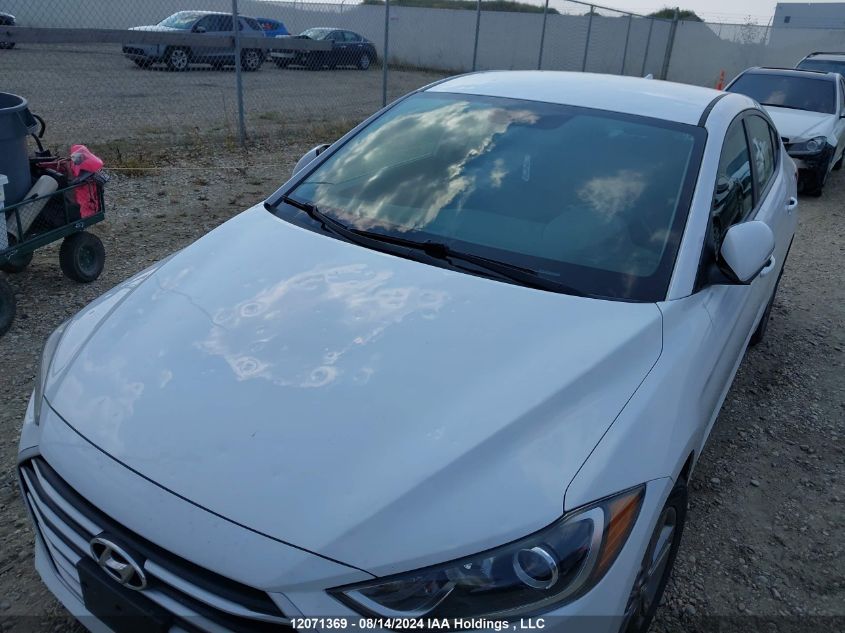 2017 Hyundai Elantra VIN: KMHD84LFXHU190326 Lot: 12071369