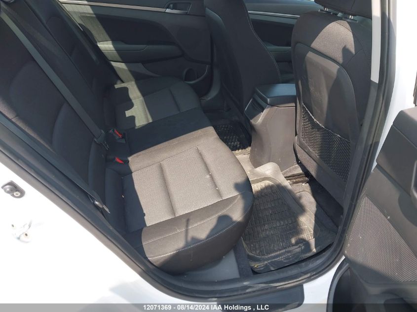 2017 Hyundai Elantra VIN: KMHD84LFXHU190326 Lot: 12071369