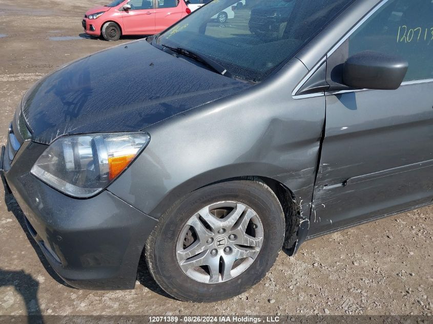 2007 Honda Odyssey VIN: 5FNRL38827B509335 Lot: 12071389