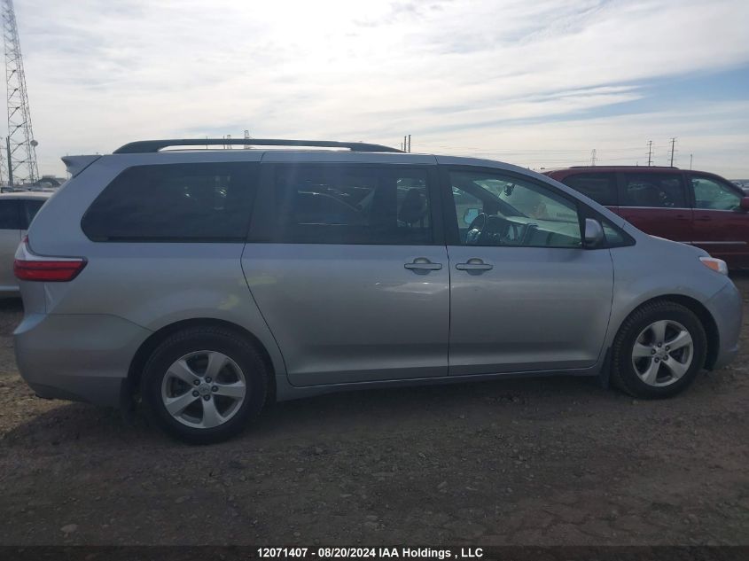 2016 Toyota Sienna Le VIN: 5TDKK3DC1GS709021 Lot: 12071407