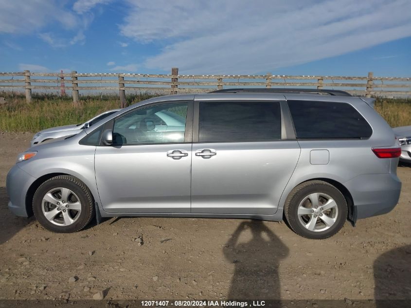 2016 Toyota Sienna Le VIN: 5TDKK3DC1GS709021 Lot: 12071407