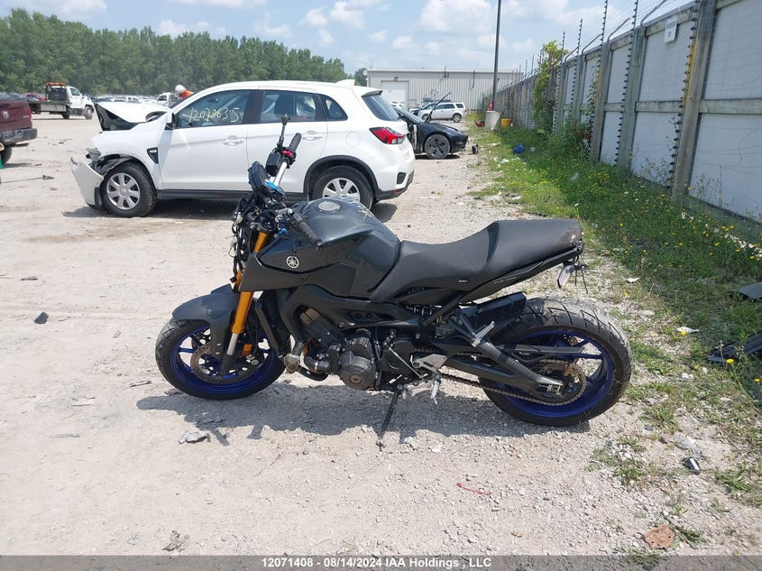 2014 Yamaha Fz09 VIN: JYARN33N7EA000785 Lot: 12071408