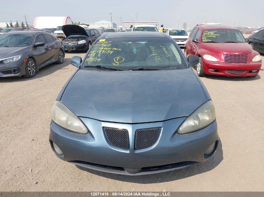 2007 Pontiac Grand Prix VIN: 2G2WP552871229154 Lot: 12071418