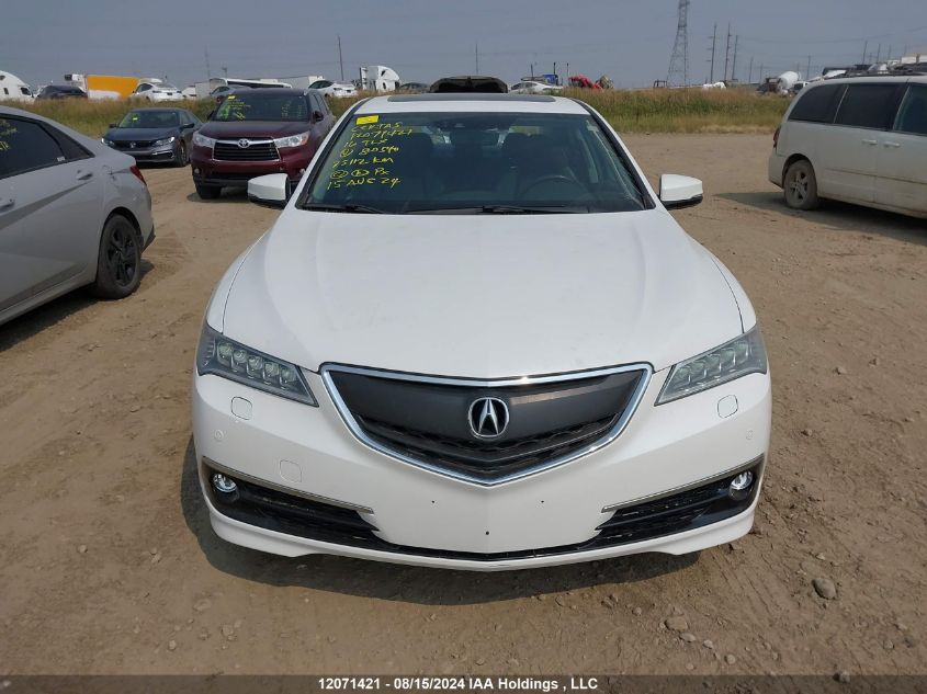 2016 Acura Tlx Advance VIN: 19UUB3F7XGA800540 Lot: 12071421