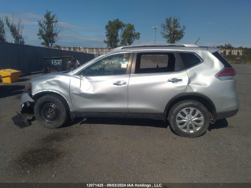 2016 Nissan Rogue VIN: 5N1AT2MV7GC807939 Lot: 12071425