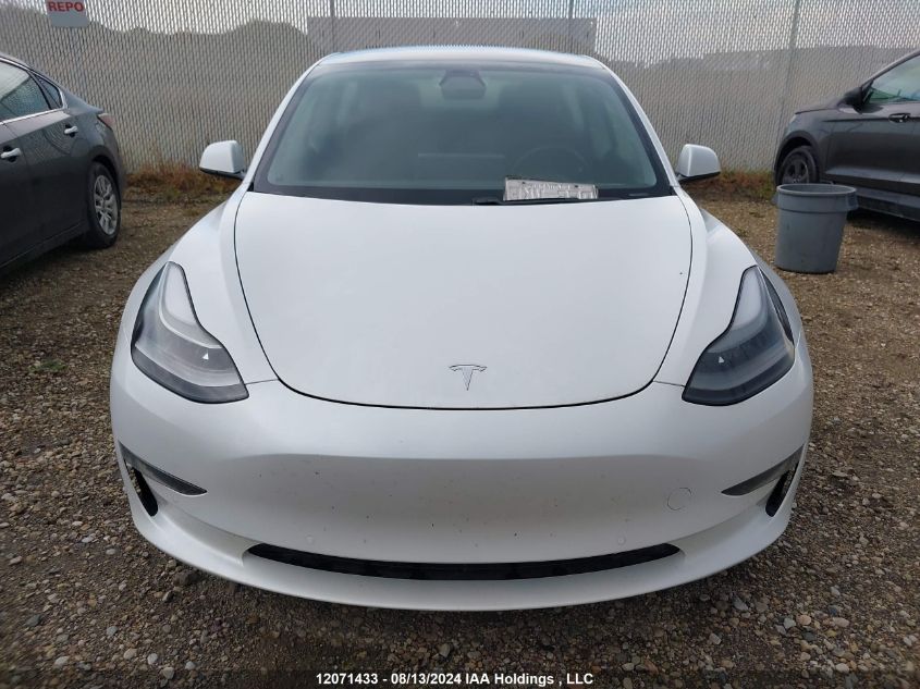 2021 Tesla Model 3 VIN: 5YJ3E1EA7MF914744 Lot: 12071433