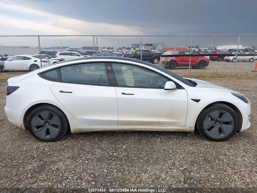 2021 Tesla Model 3 VIN: 5YJ3E1EA7MF914744 Lot: 12071433