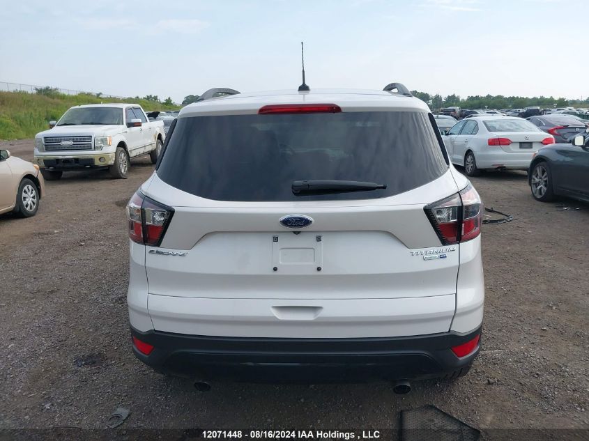 2017 Ford Escape Titanium VIN: 1FMCU9J95HUC36551 Lot: 12071448