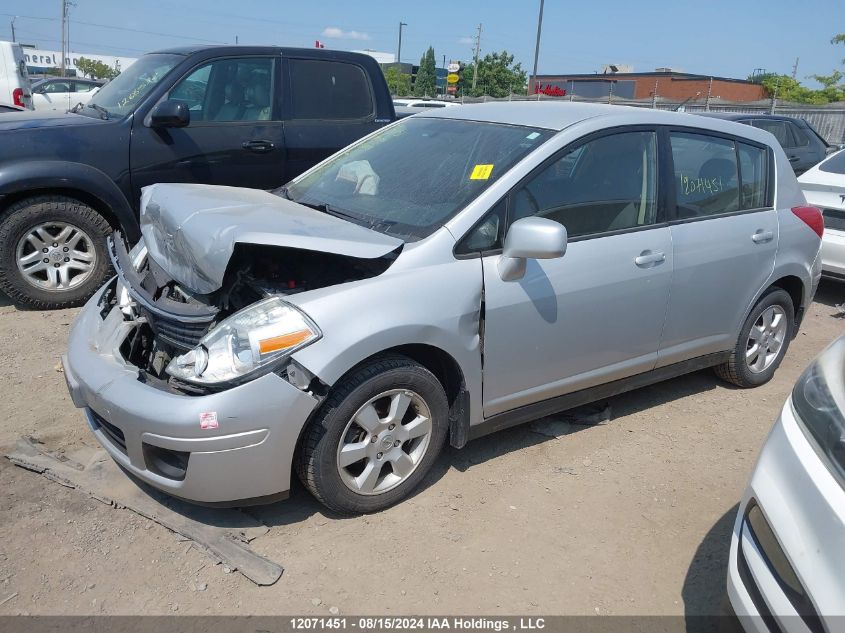 2008 Nissan Versa S/Sl VIN: 3N1BC13E48L433044 Lot: 12071451
