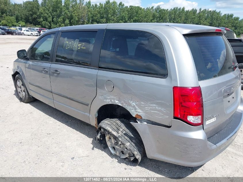 2013 Dodge Grand Caravan Se/Sxt VIN: 2C4RDGBG3DR679885 Lot: 12071452