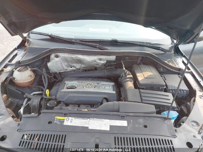 2014 Volkswagen Tiguan VIN: WVGHV3AX8EW579014 Lot: 12071478