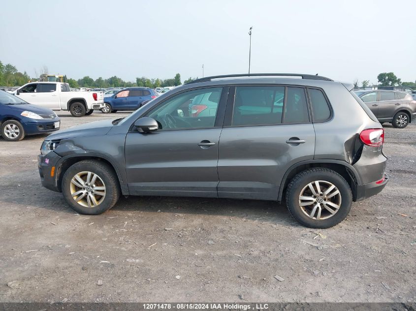 2014 Volkswagen Tiguan VIN: WVGHV3AX8EW579014 Lot: 12071478