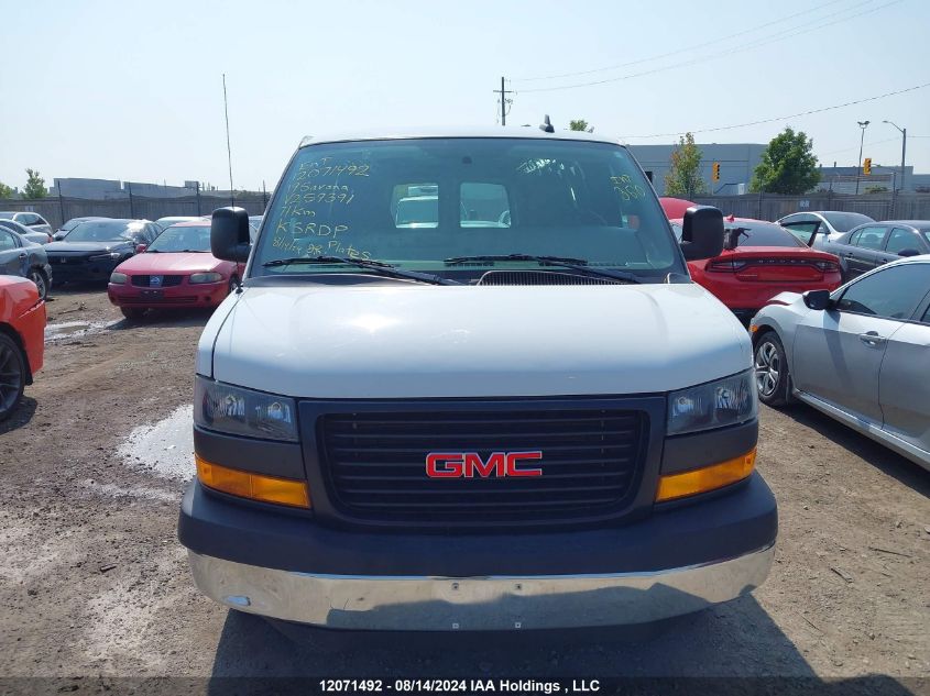 2019 GMC Savana Cargo Van VIN: 1GTW7BFG3K1259391 Lot: 12071492