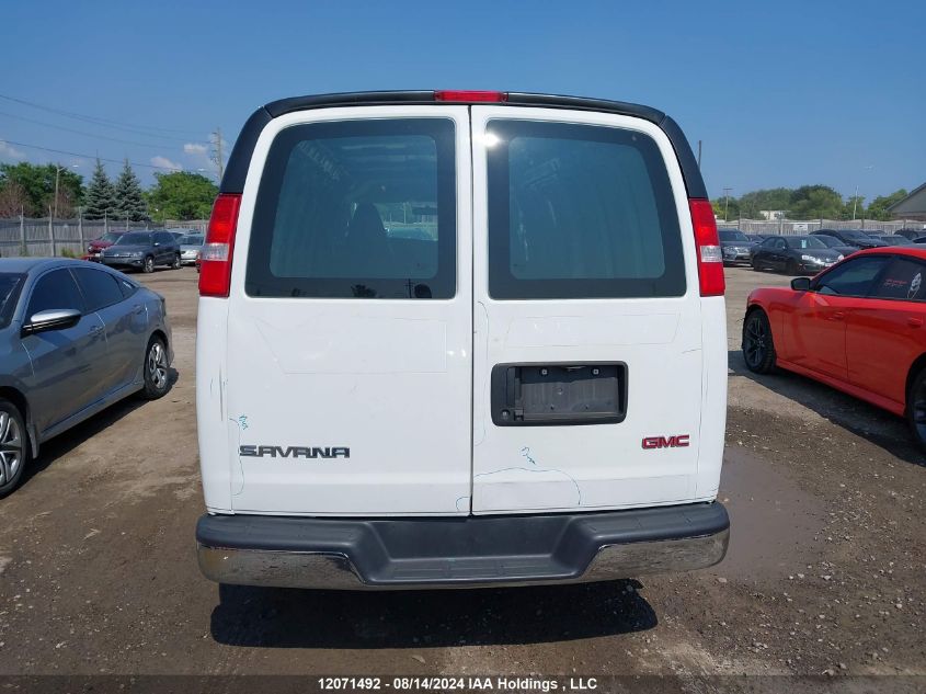 2019 GMC Savana Cargo Van VIN: 1GTW7BFG3K1259391 Lot: 12071492