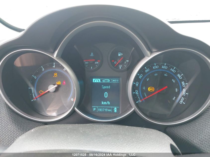 2013 Chevrolet Cruze VIN: 1G1PH5SB0D7270466 Lot: 12071525