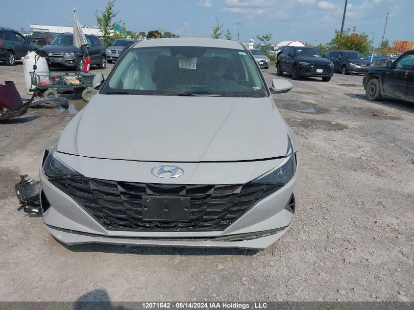 KMHLM4AG9MU122547 2021 Hyundai Elantra Sel