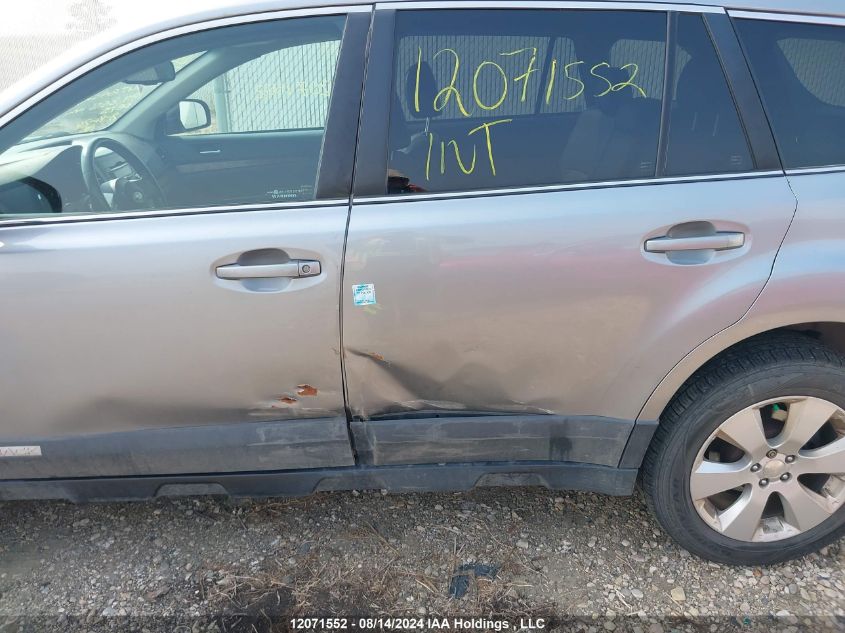 2011 Subaru Outback 2.5I Limited VIN: 4S4BRGKC2B3332081 Lot: 12071552