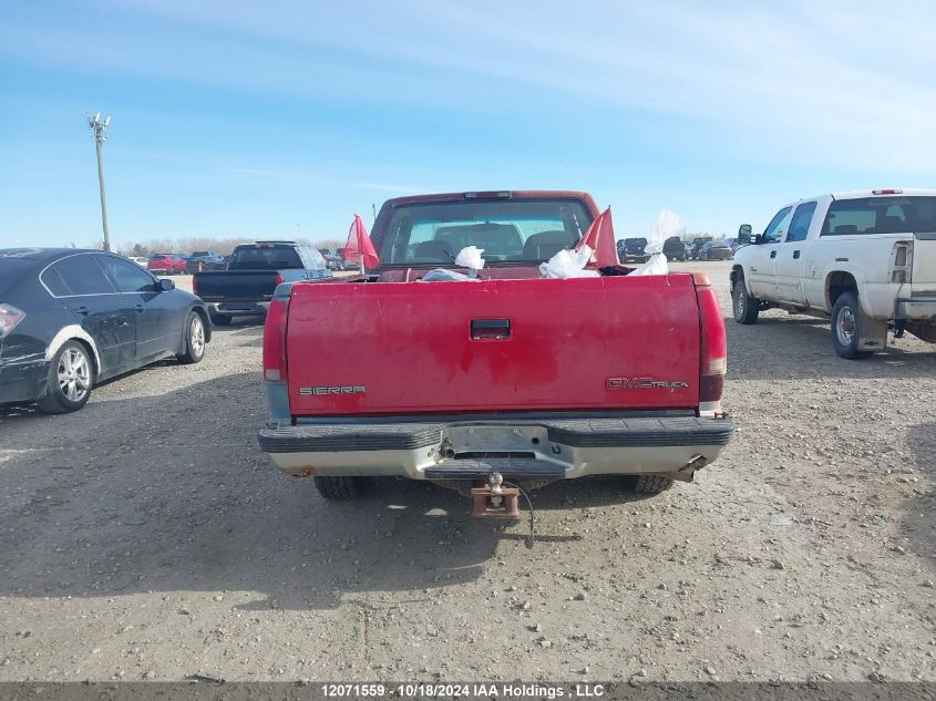 1997 GMC Sierra 1500 VIN: 2GTEC19R8V1536114 Lot: 12071559