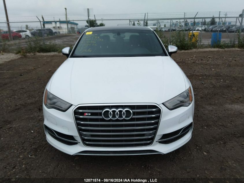 2015 Audi S3/A3 VIN: WAUFFRFF8F1086800 Lot: 12071574