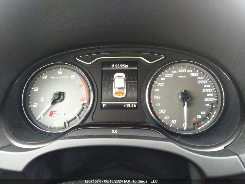 2015 Audi S3/A3 VIN: WAUFFRFF8F1086800 Lot: 12071574