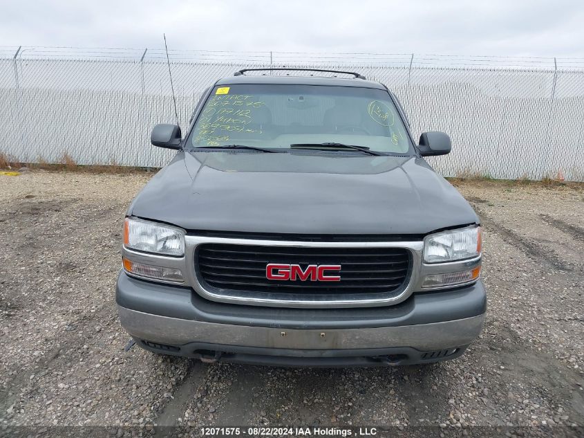 2001 GMC Yukon VIN: 1GKEK13T01J177112 Lot: 12071575