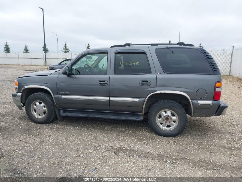 2001 GMC Yukon VIN: 1GKEK13T01J177112 Lot: 12071575