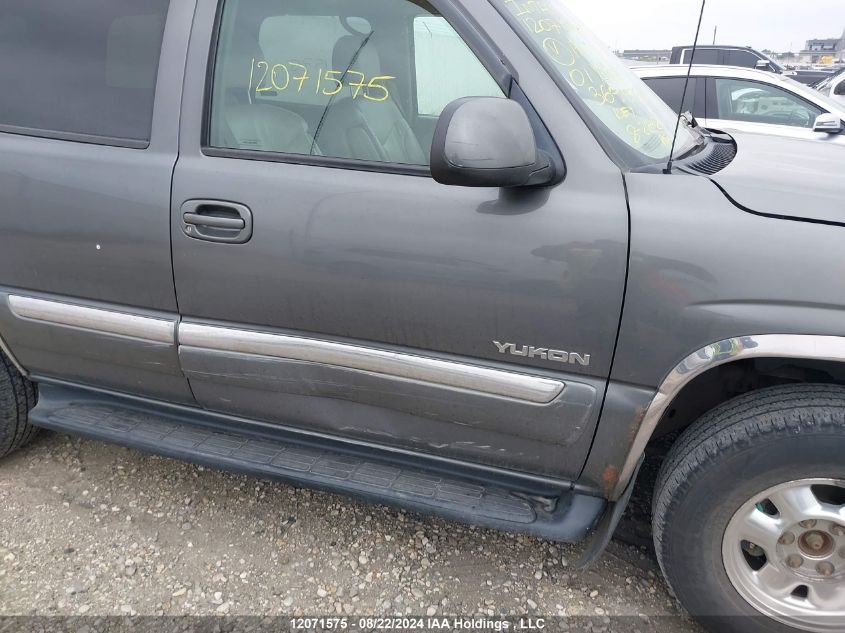 2001 GMC Yukon VIN: 1GKEK13T01J177112 Lot: 12071575