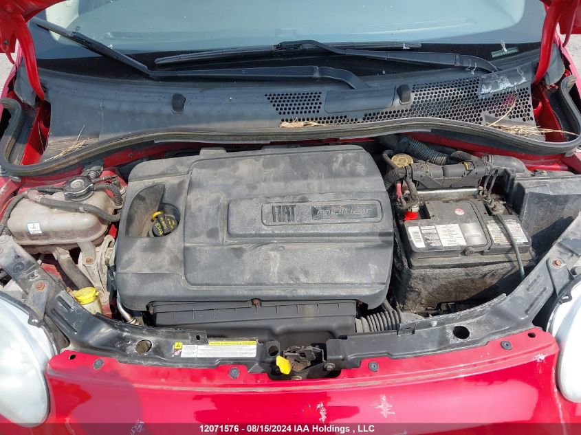 2012 Fiat 500 Pop VIN: 3C3CFFAR8CT122791 Lot: 12071576