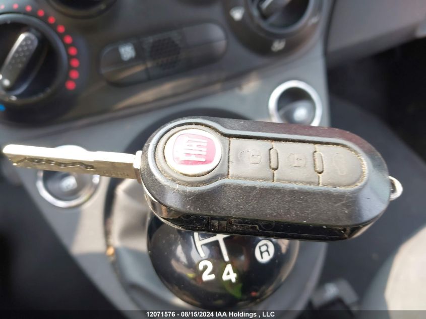 2012 Fiat 500 Pop VIN: 3C3CFFAR8CT122791 Lot: 12071576