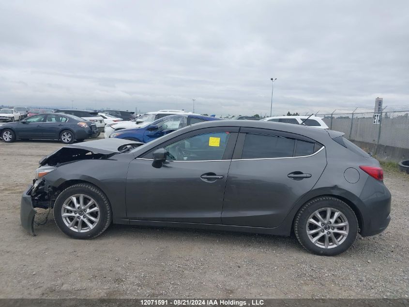 2017 Mazda Mazda3 VIN: JM1BN1L78H1135886 Lot: 12071591