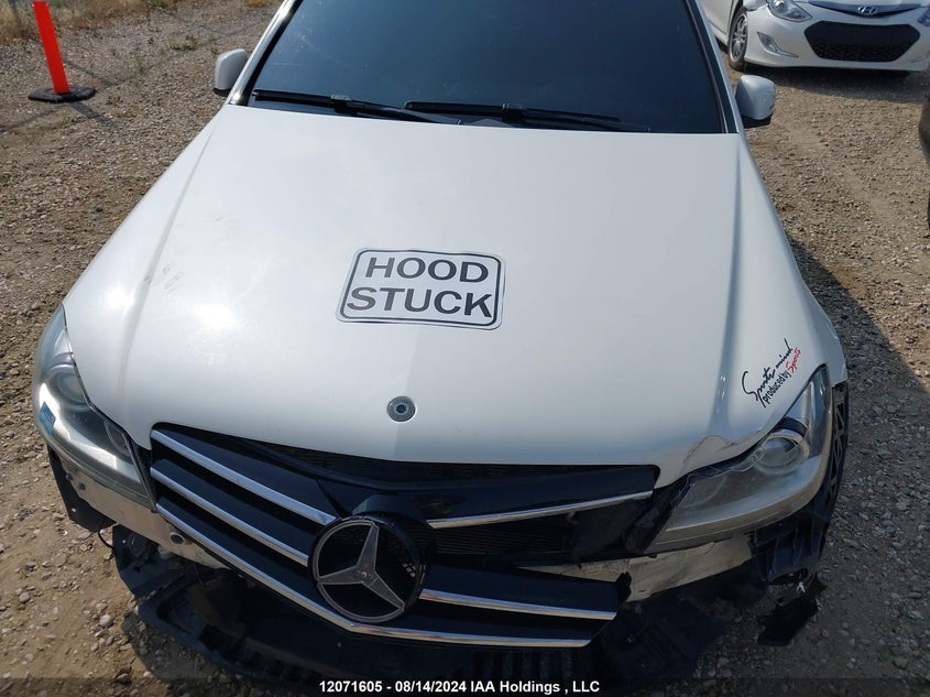 2014 Mercedes-Benz C-Class VIN: WDDGF8AB0EG155938 Lot: 12071605