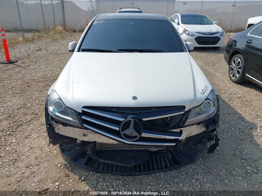 2014 Mercedes-Benz C-Class VIN: WDDGF8AB0EG155938 Lot: 12071605
