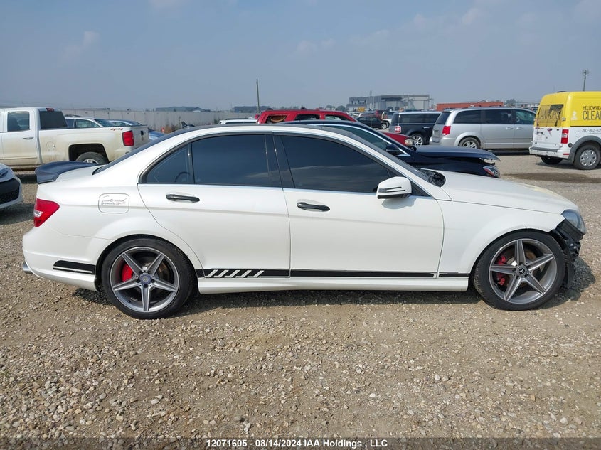 2014 Mercedes-Benz C-Class VIN: WDDGF8AB0EG155938 Lot: 12071605