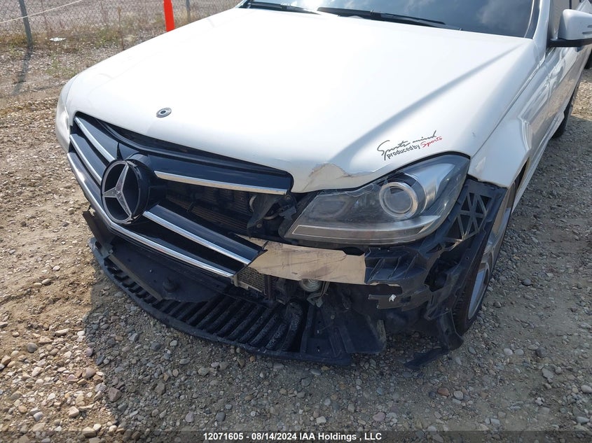 2014 Mercedes-Benz C-Class VIN: WDDGF8AB0EG155938 Lot: 12071605