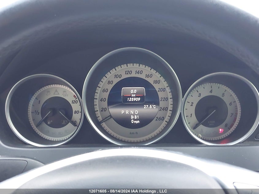 2014 Mercedes-Benz C-Class VIN: WDDGF8AB0EG155938 Lot: 12071605