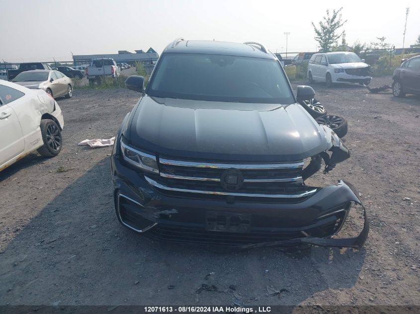 2021 Volkswagen Atlas Sel Premium R-Line VIN: 1V2FR2CA6MC580812 Lot: 12071613