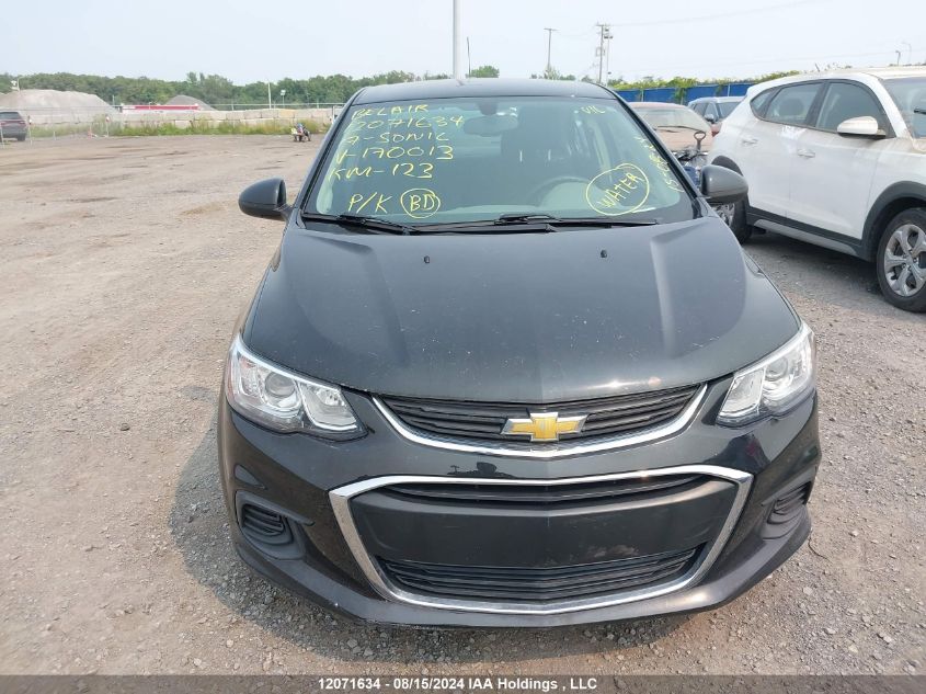 1G1JD5SH4H4170013 2017 Chevrolet Sonic