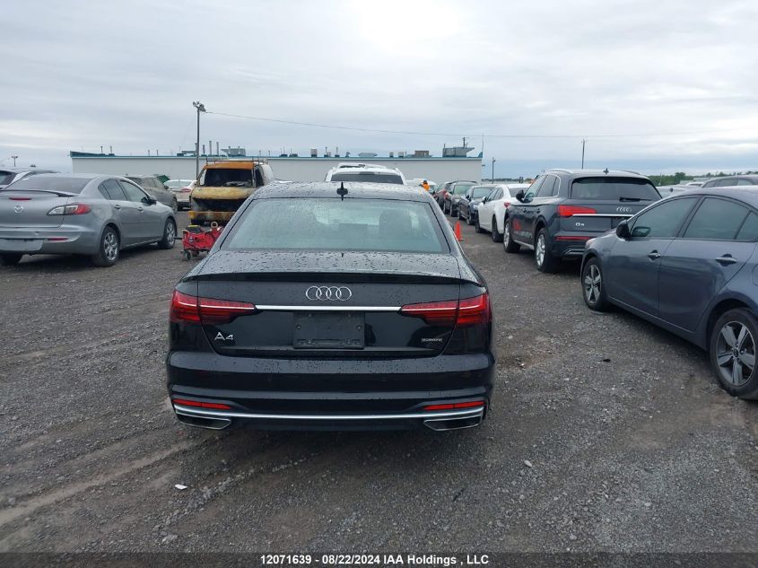 2021 Audi A4 VIN: WAUAAAF46MN012936 Lot: 12071639