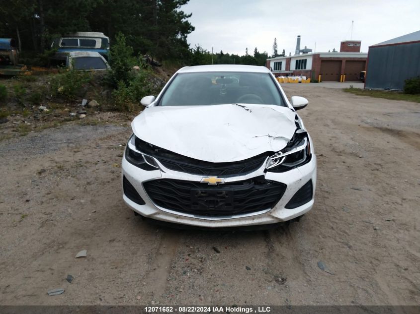 2019 Chevrolet Cruze VIN: 1G1BE5SMXK7141166 Lot: 12071652