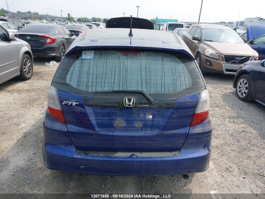 2009 Honda Fit VIN: JHMGE88569S812689 Lot: 12071658