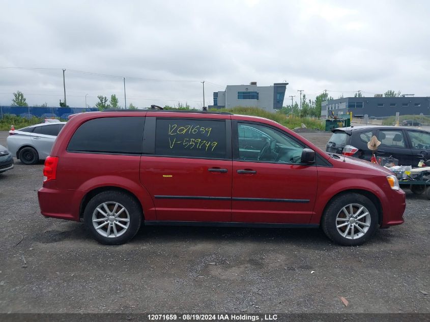 2015 Dodge Grand Caravan VIN: 2C4RDGBG5FR559749 Lot: 12071659