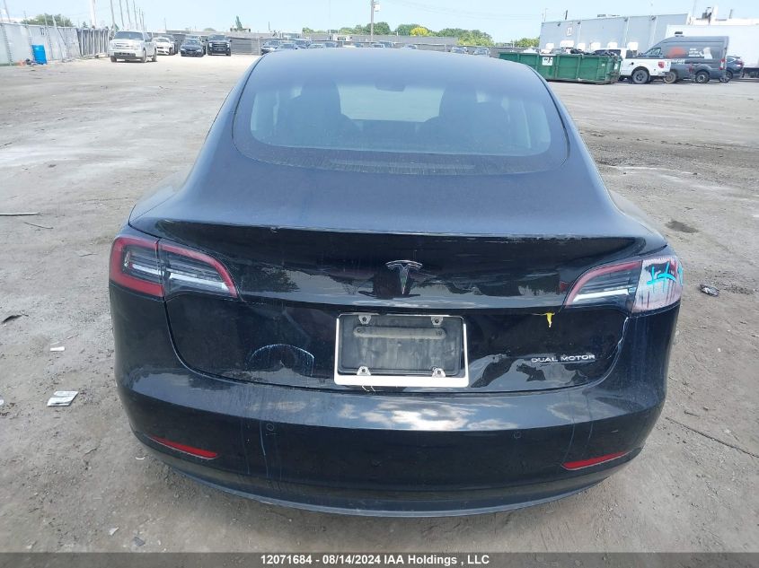 2022 Tesla Model 3 VIN: 5YJ3E1EB9NF277981 Lot: 12071684