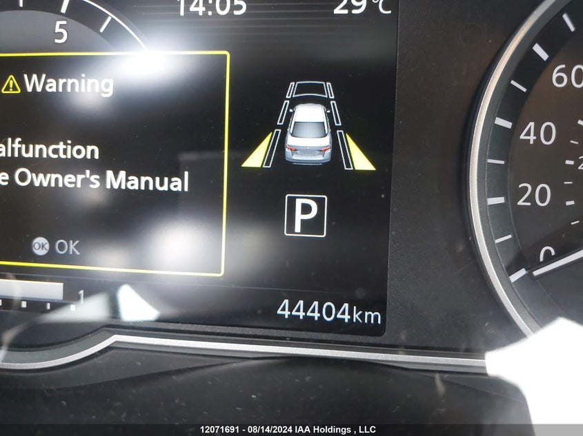 2023 Nissan Versa Sr VIN: 3N1CN8FV4PL840427 Lot: 12071691