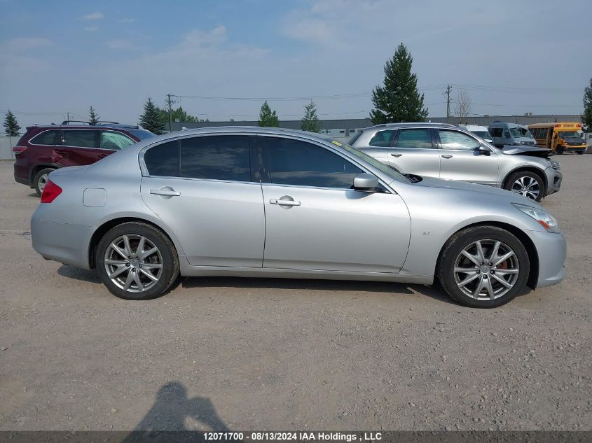 2011 Infiniti G37X VIN: JN1CV6AR8BM410798 Lot: 12071700