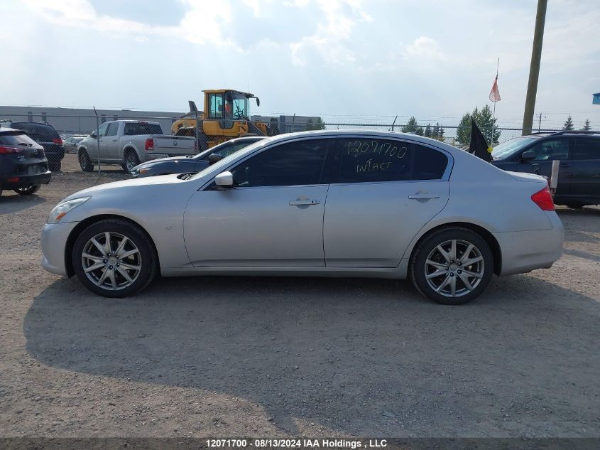 2011 Infiniti G37X VIN: JN1CV6AR8BM410798 Lot: 12071700