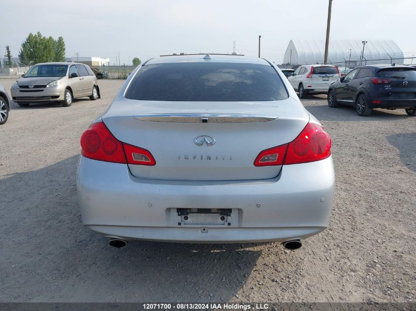 2011 Infiniti G37X VIN: JN1CV6AR8BM410798 Lot: 12071700